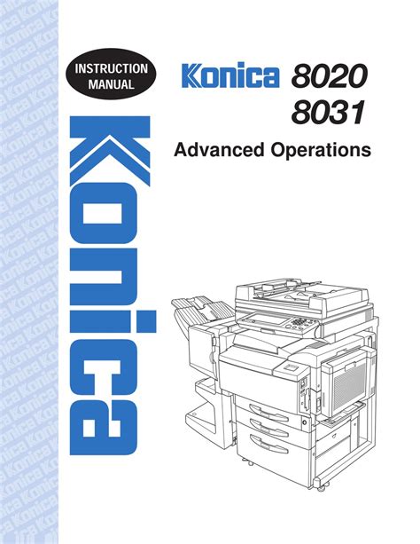Parts guide manual konica 9331 9231 8031 8020. - Philips srp4004 universal remote control manual.