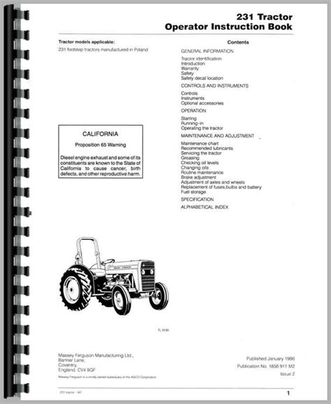 Parts manual for 2003 massey ferguson 231s. - Handbook of process chromatography second edition.