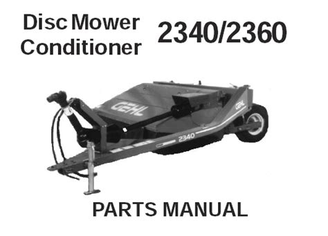 Parts manual for 2360 gehl discbine. - Das große buch 3ds max 4..