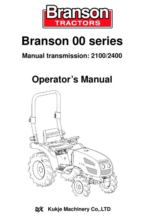 Parts manual for branson tractor backhoe transmission. - John deere tx turf gator service manual.