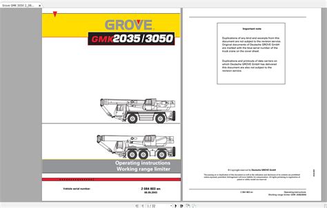 Parts manual for grove crane 3050. - Procès de l'hon. daniel e. sickles.