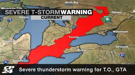 Parts of GTA under severe thunderstorm watch, potential for strong winds and hail