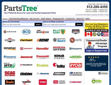 Partstree parts lookup. Lawn Mower Parts. Your one stop for lawnmower parts, with more than 16 warehouses thru out the U.S.A. and 250 million in lawnmower parts, we know lawnmower parts. For professional landscapers to homeowners we have the lawnmower parts for you. From blades to deck spindles to belts and ignition switches, we are your one stop for lawnmower parts. 