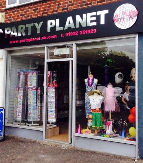 Party Shops in West Byfleet, Surrey - mirror