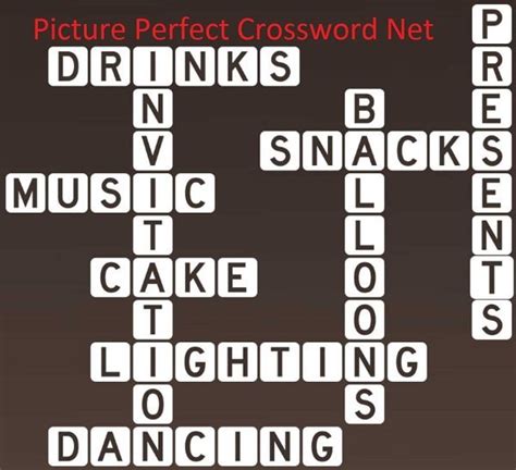 Party Time! Picture Perfect Crossword