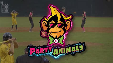 Party animals baseball team. Check out the recap of Banana Ball game two of the Spring Series. Bananas take game one. Party Animals take game two. Now on to Mobile, Alabama!#SavannahBananas 