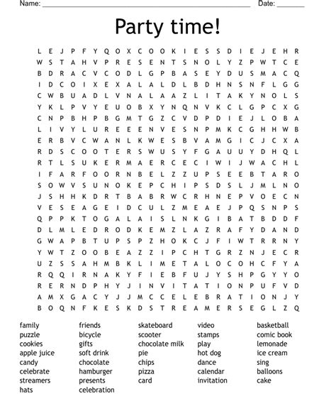 Party time word whizzle. Things To Know About Party time word whizzle. 