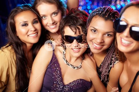 Partying girls. .  ...