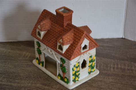 Partylite Ceramic Village - Etsy UK