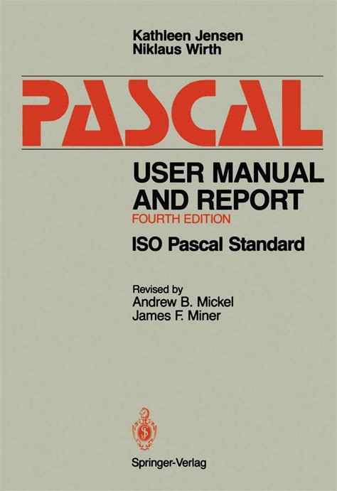 Pascal user manual and report iso pascal standard 4th edition. - 1999 arctic cat atv service manual.