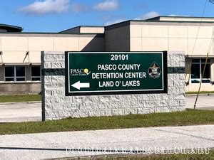 Jun 5, 2023 · Facility Name. Pasco County Jail. Facility Type. County Jail. Address. 8700 Citizen Drive, New Port Richey, FL, 34654. Phone. 727-847-5878. Capacity. 1500 . 