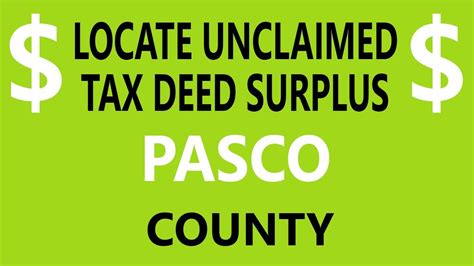 General Tax Information The Pasco County Tax Collector and Pasco County Property Appraiser discuss property taxes Watch on If you are hard of hearing or deaf, please visit our Youtube page for Closed Captioning/ subtitle services. Select a topic from the list below: Electronic Property Tax Notice & Receipt Information. 