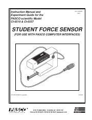 Pasco scientific student manual answers conductors. - Hp deskjet f300 printer service manual.
