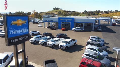 Paso robles chevy. Paso Robles Chevrolet Cadillac is a full service dealership with emphasis on service. Along with the sale and service of new Chevrolet Trucks, Cars and Cadillacs, we offer a … 