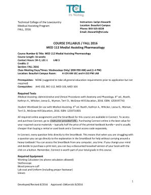 Pass Program Pharmacology Notes