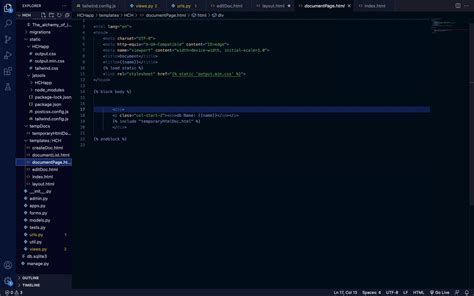 Pass javascript variable to django view.  The following HTML file called ...