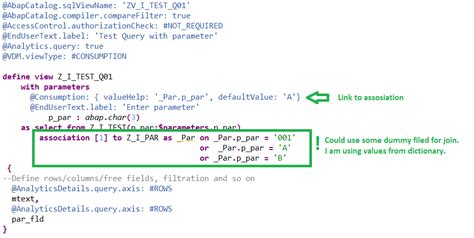 Pass values to parameter in CDS SAP Community