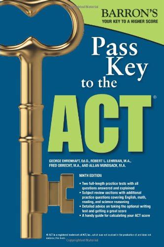 Download Pass Key To The Act 9Th Edition By George Ehrenhaft