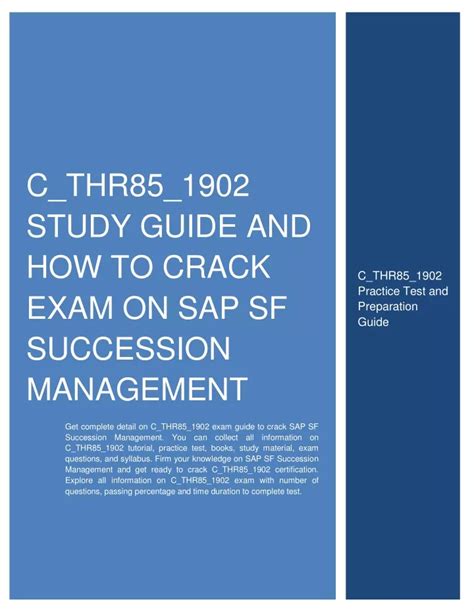 Pass4sure C_THR85_2411 Study Materials