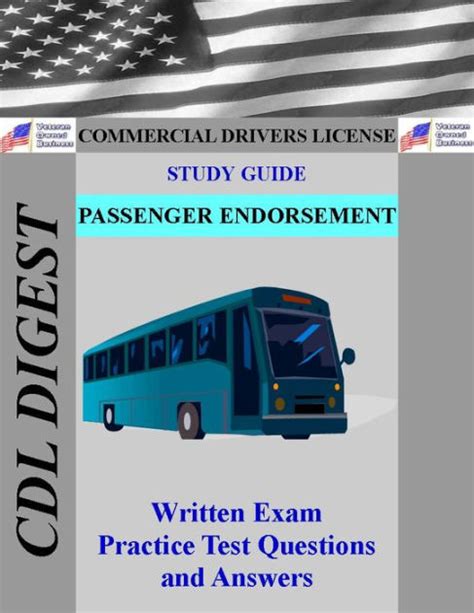 Passenger bus endorsement practice test study guide. - 1987 ez go gas golf cart manual.