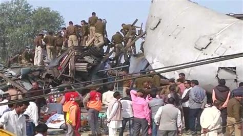 Passenger train derails in India, at least 179 people reported injured