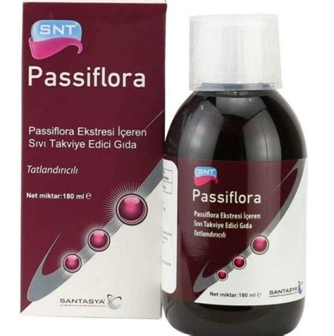 Passiflora sakinleştirici şurup fiyatı