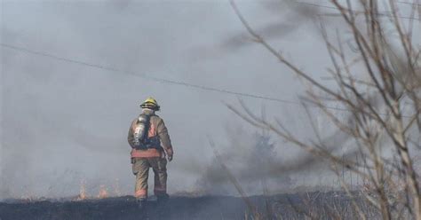 Passing train believed to be responsible for multiple grass fires in ...