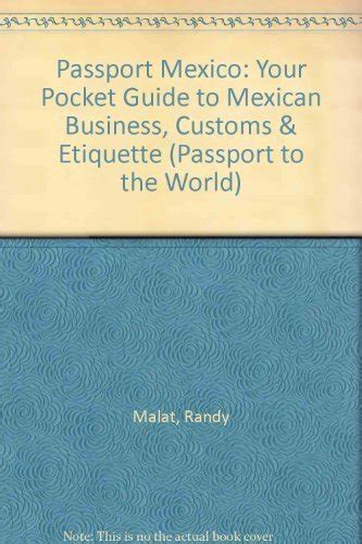 Passport mexico your pocket guide to mexican business customs etiquette passport to the world. - Solution manual 14th edition managerial accounting garrison.