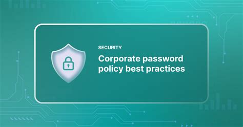 Password complexity standards.  Corporate password policy examples Som...
