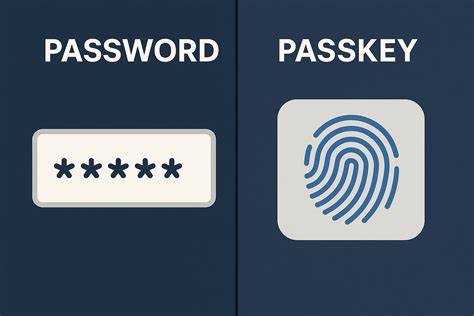 Password vs passkey.  Was macht ein Passkey usability and user experience Asid...