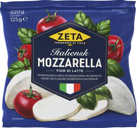 Pastöriserad mozzarella