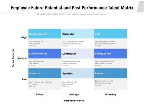 Past Performance and Future Potential