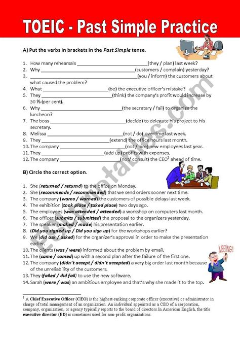 Past Toeic Papers In