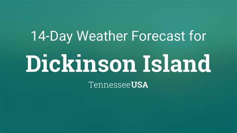 Past Weather in Dickinson Island, Tennessee, USA - TimeAndDate