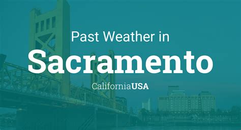 Past weather sacramento. Things To Know About Past weather sacramento. 