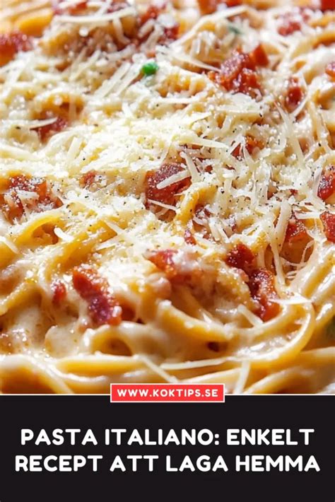 Pasta recept enkelt