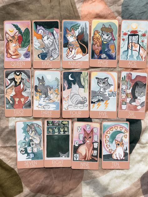 Pastel Kitty Tarot - Etsy