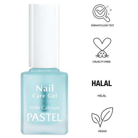 Pastel Nail Care Gel With Calcium Tırnak Bakım Jeli .