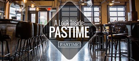 Pastime restaurant. Aug 12, 2021 · Drop by and meet Jade, Pastimes newest bartender. Talented, sweet, smart and quick on the drinks and the comebacks. Come grab an adult beverage and... 