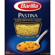 Pastina Pasta calories, carbs & nutrition facts MyFitnessPal ...