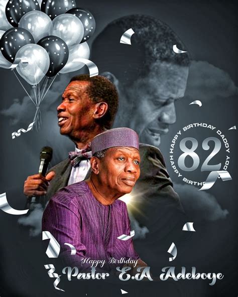 Pastor ea adeboye image in 3d