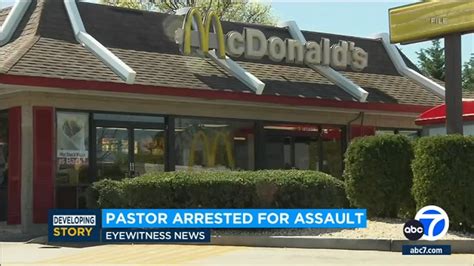 Pastor repeatedly punched McDonald's worker who 'disrespected' his wife: NC police