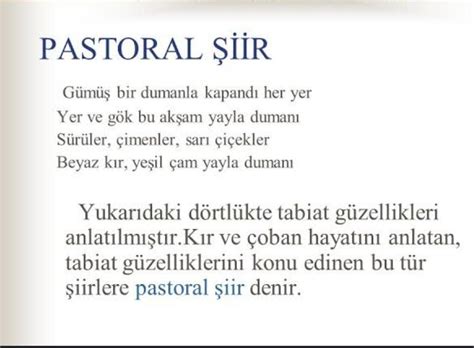 Pastoral şiir 