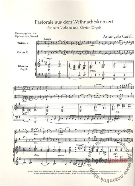 Pastorale aus dem weihnachtskonzert für zwei violinen mit klavier (oder harmonium oder orgel). - Husqvarna sm 400 450 510r workshop manual 2007.