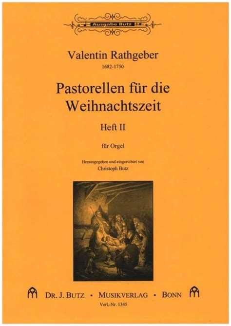 Pastorellen für die weihnachtszeit, für orgel/cembalo [aus op. - International handbook of work and health psychology.