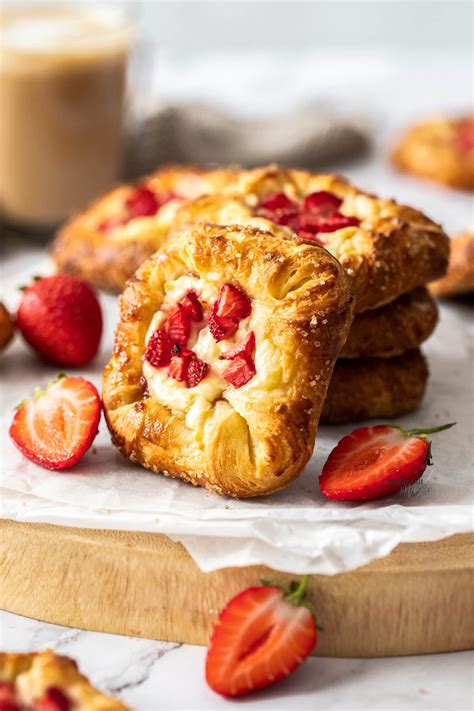 Pastry Heaven - Strawberry Cheese Danish