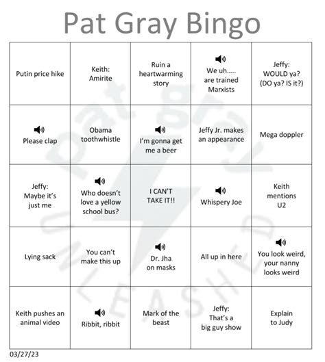 Pat Gray Unleashed on Twitter