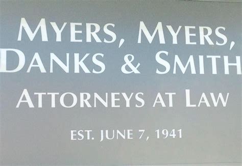 Pat Myers - Attorney - Myers, Myers, Danks & Smith LinkedIn