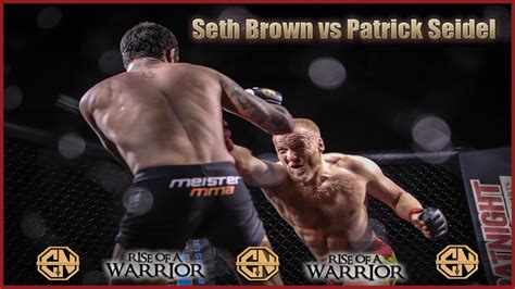 Pat Seidel vs. Seth Brown, Combat Night MMA Bout Tapology