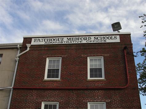 Pat med schools. Posted Tue, May 21, 2019 at 10:55 pm ET. (Google Maps image) Patchogue-Medford residents approved a 2019-20 school budget on Tuesday. The $195.6 million proposed budget was approved by a margin of ... 